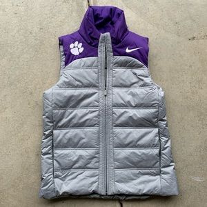 Nike Clemson Univ FullZip Training Vest Women's M
